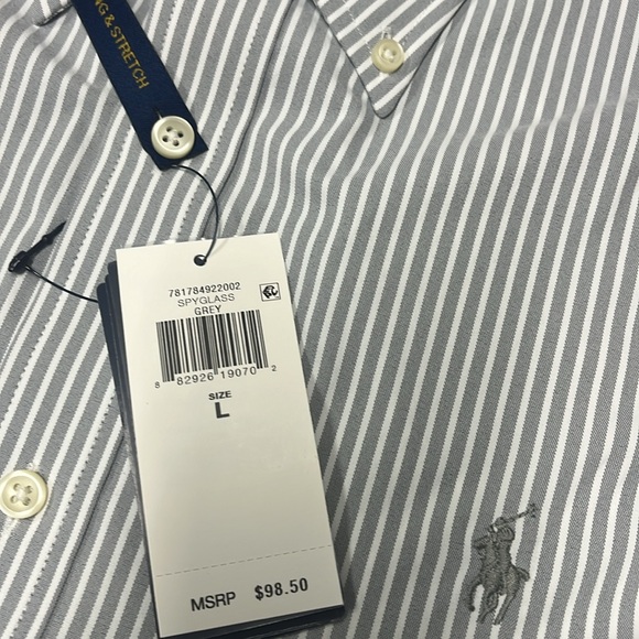 Polo Ralph Lauren Moisture-wicking stretch twill lightweight shirt a performance - Picture 4 of 16